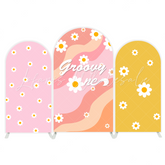 Groovy one arch Birthday Party Arch Backdrop Wall Cloth Cover